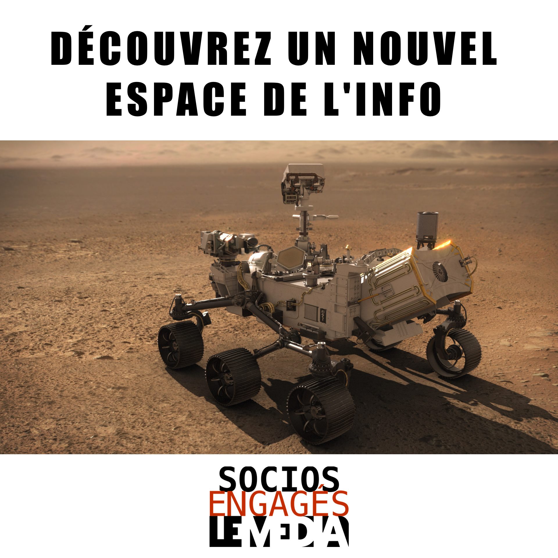 robot sur Mars