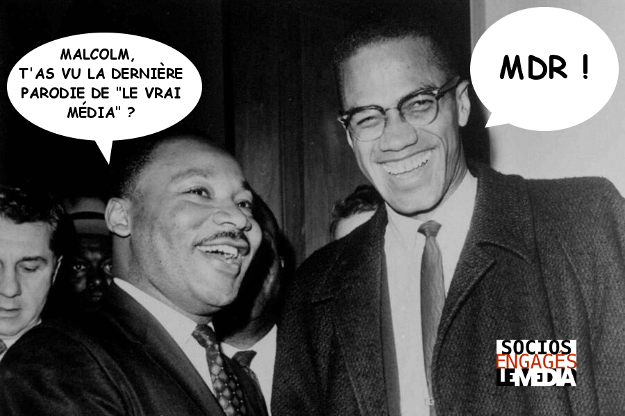 Luther King et Malcolm X