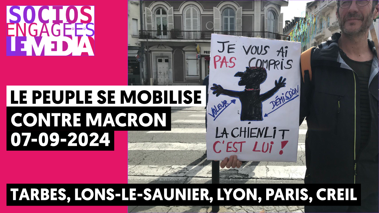 Reportage dans la manifestation du 7 septembre