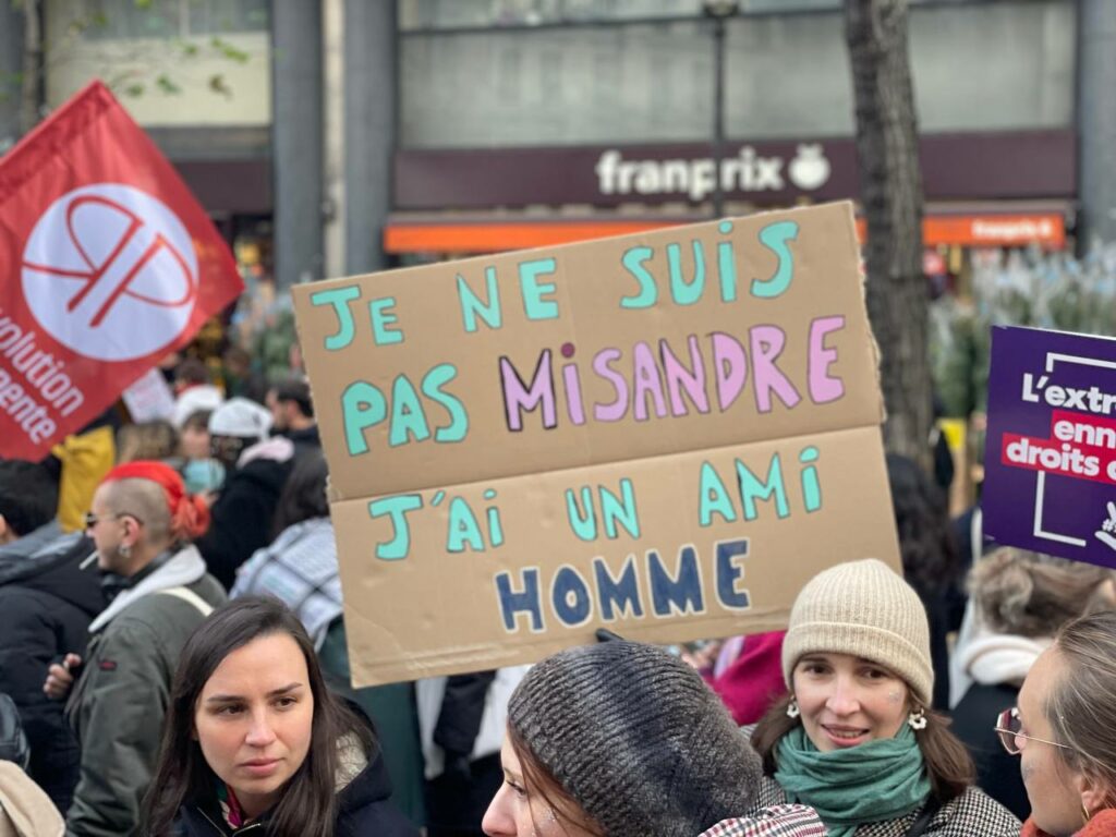 Je ne suis pas misandre, j'ai un ami homme