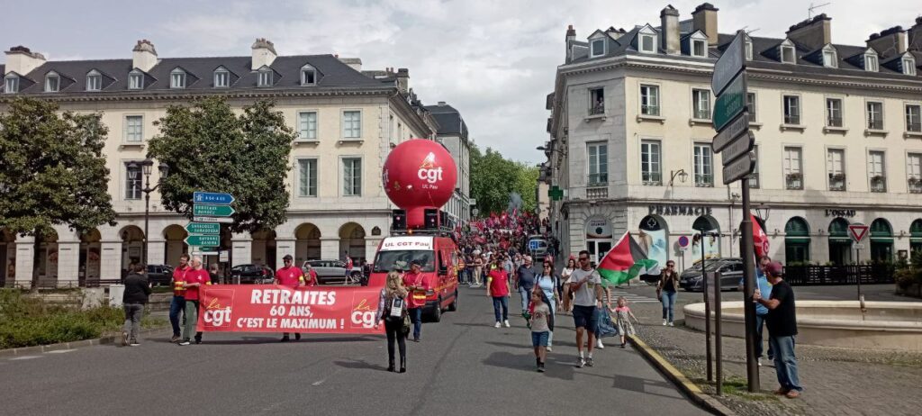 Pau : Retraites, 60 ans, c'est le maximum