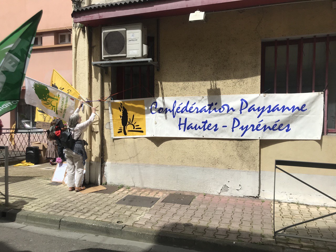 Action paysanne et citoyenne à Tarbes