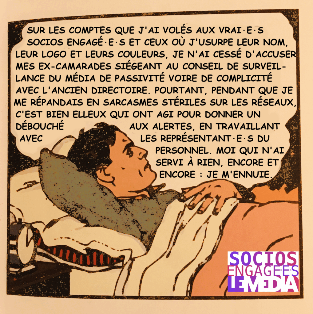 Antoine l'imposteur ment au sujet du CS du Média